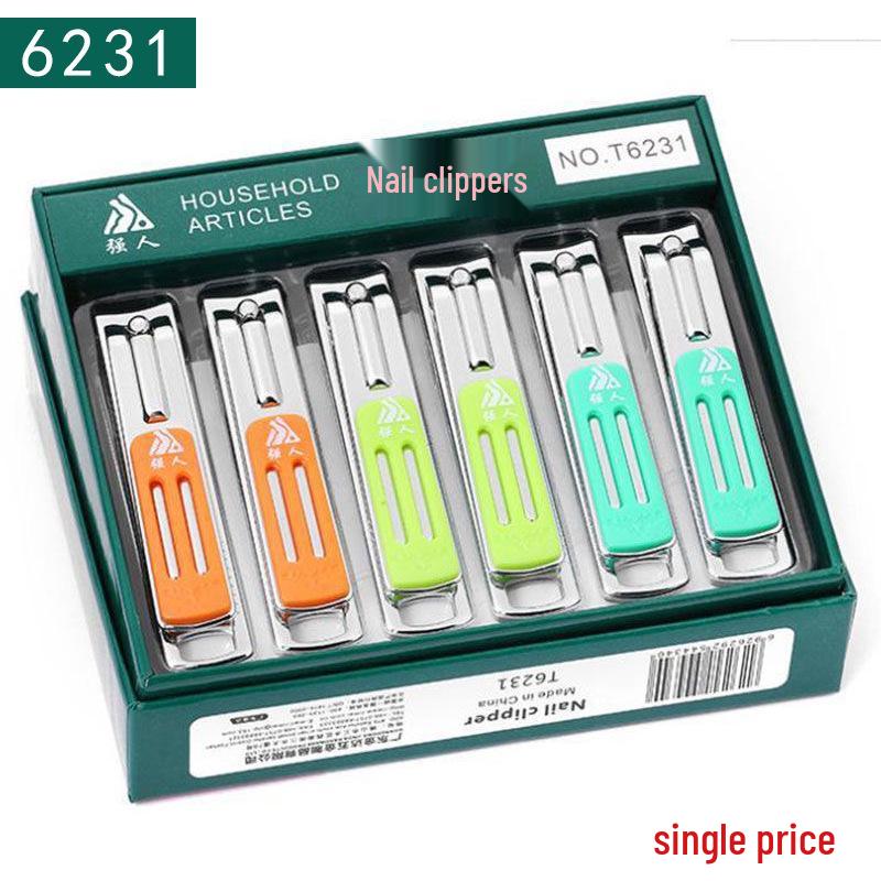 Jindaqiangren Large Carbon Steel Nail Clippers - Flat Mouth Manicure Tool with Free Shipping