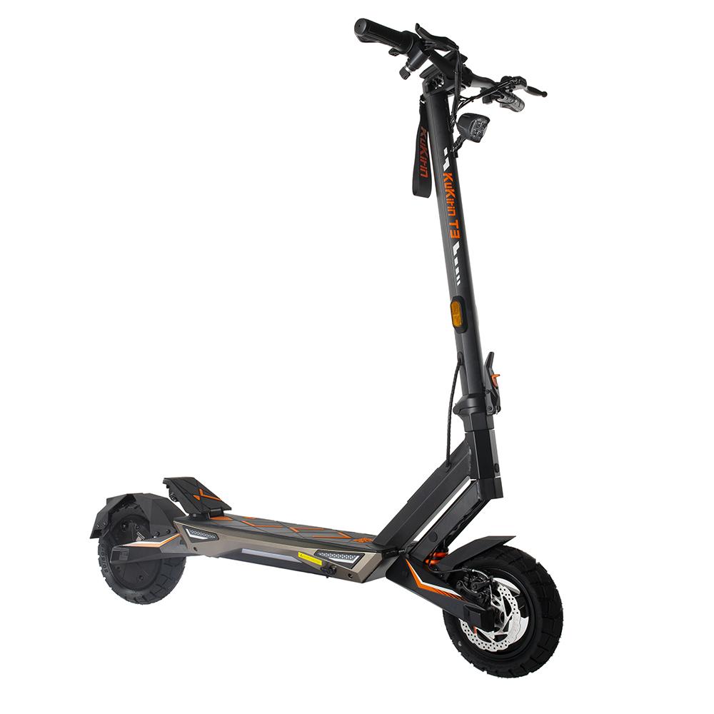 KuKirin T3 Foldable Electric Scooter, 800W Motor, 48V 15.6Ah Battery, 10 Inch Tires