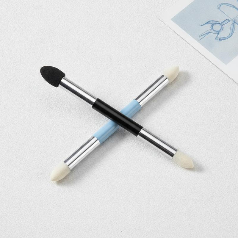 Dual-Headed Sketch Pens Sponge Smudge Set 2Pcs Reusable Durable Art Supplies for Hobbyists Home DIY Art Projects