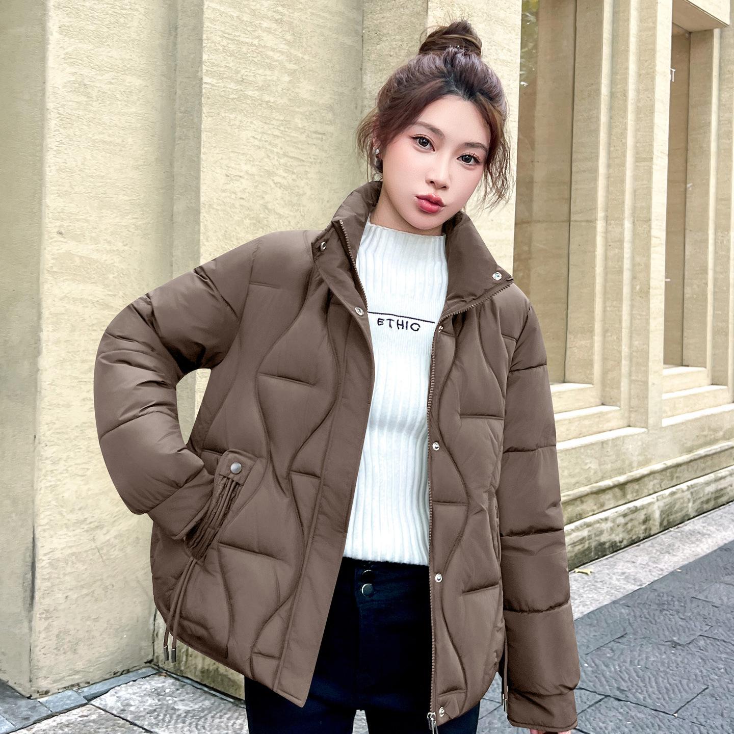 

Women’s Short Quited Windproof Thicken Warm Winter Jacket XXXL