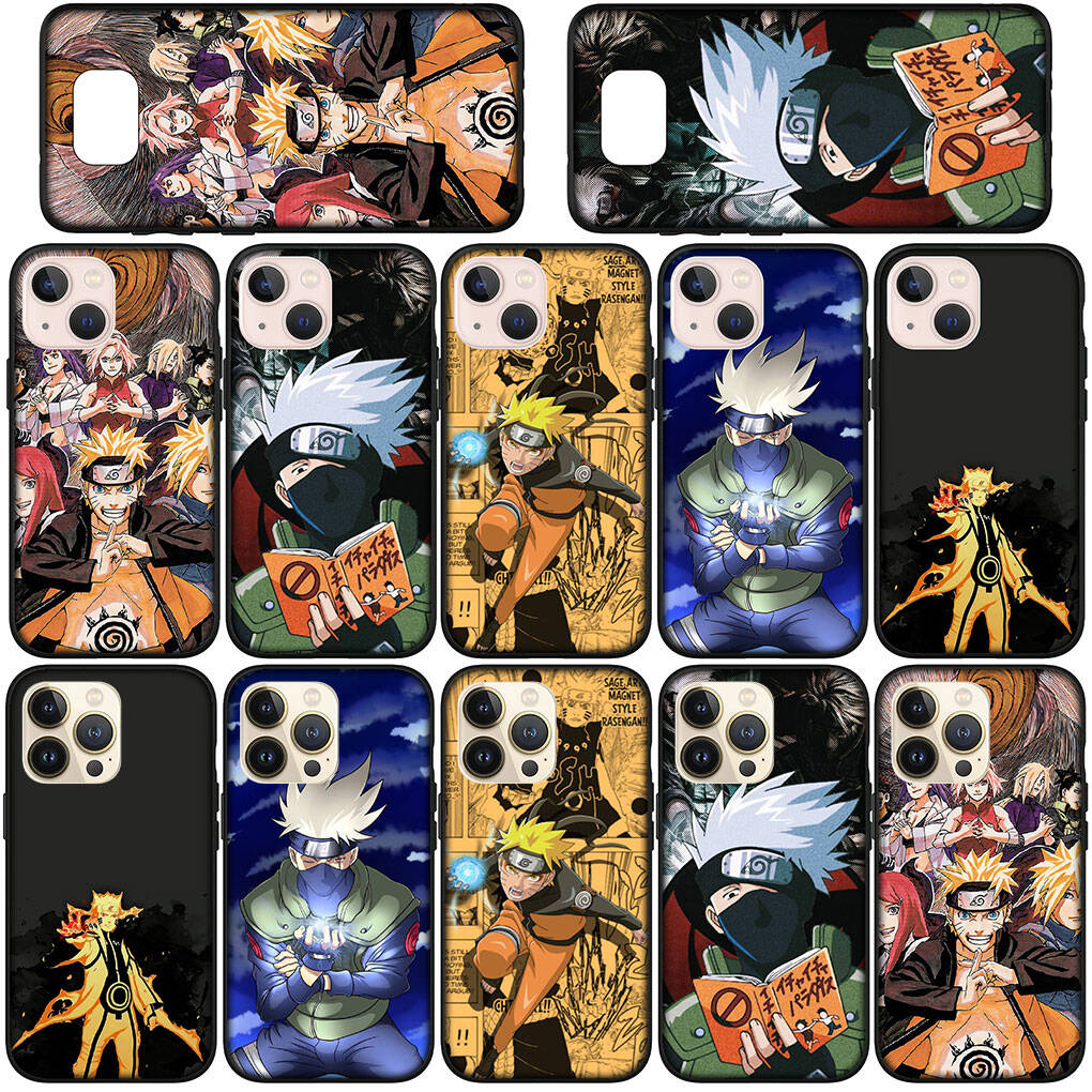 for Samsung Galaxy S25 S24 S23 iPhone 17 16 15 Xiaomi Redmi Note 14 13 12 11 Plus Pro Max XR A37 A57 Phone Case Naruto Anime Kakashi OPPO Huawei Cover