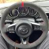 Hand Stitched Suede Leather Car Steering Wheel Cover For Mazda MX-5 MX5 2016-2020 Custom DIY Auto Steering Wheel Case