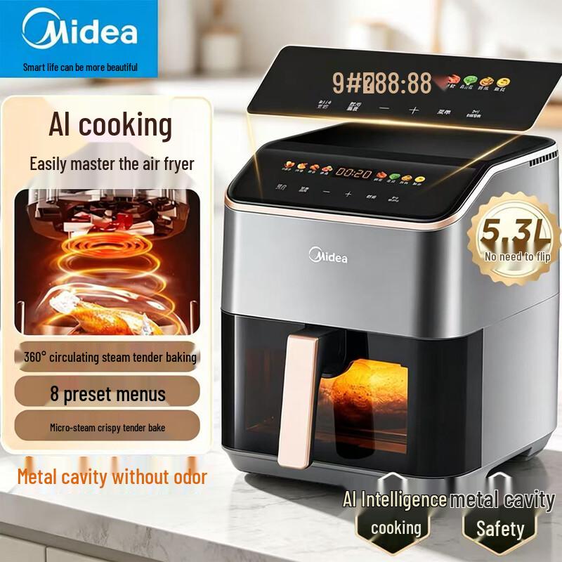Midea 5.3L AI Smart Air Fryer