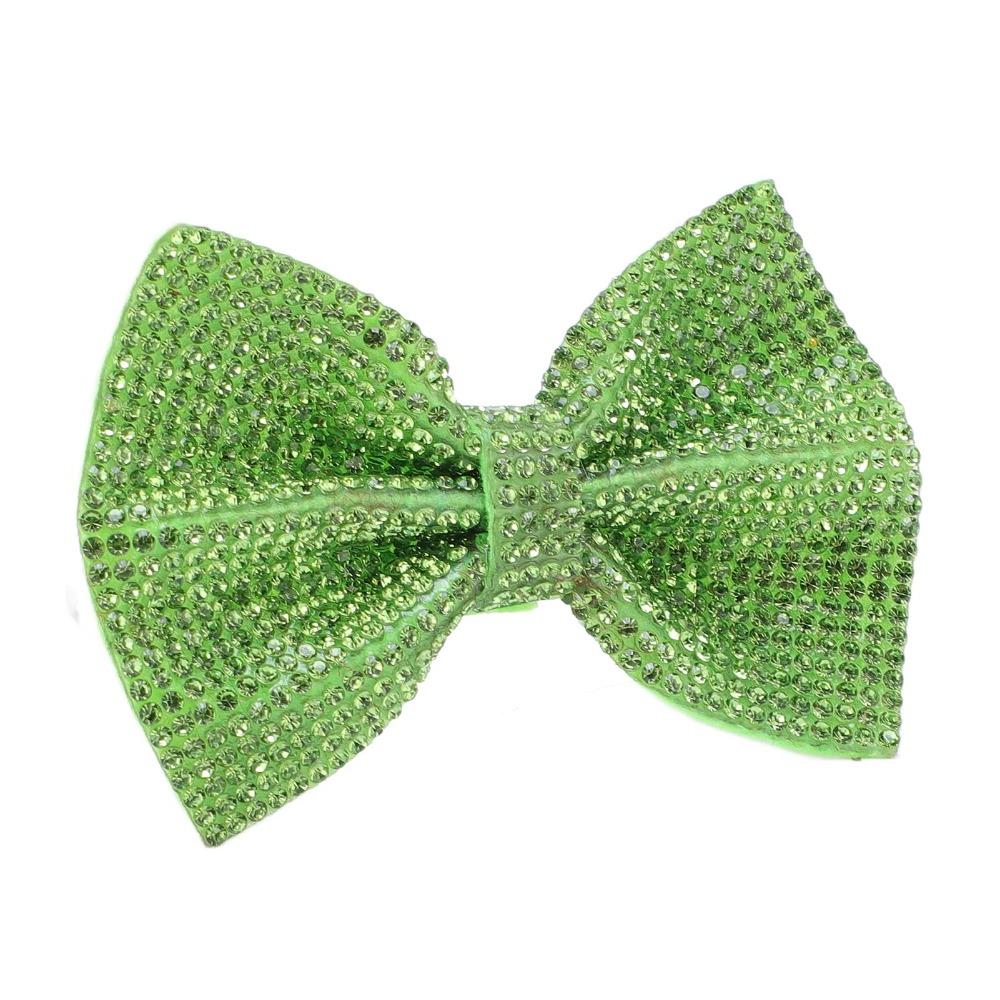 2pcs Sparkly Sequin Sequin Hair Clips Shiny Design Bow Hair Accessories For Women