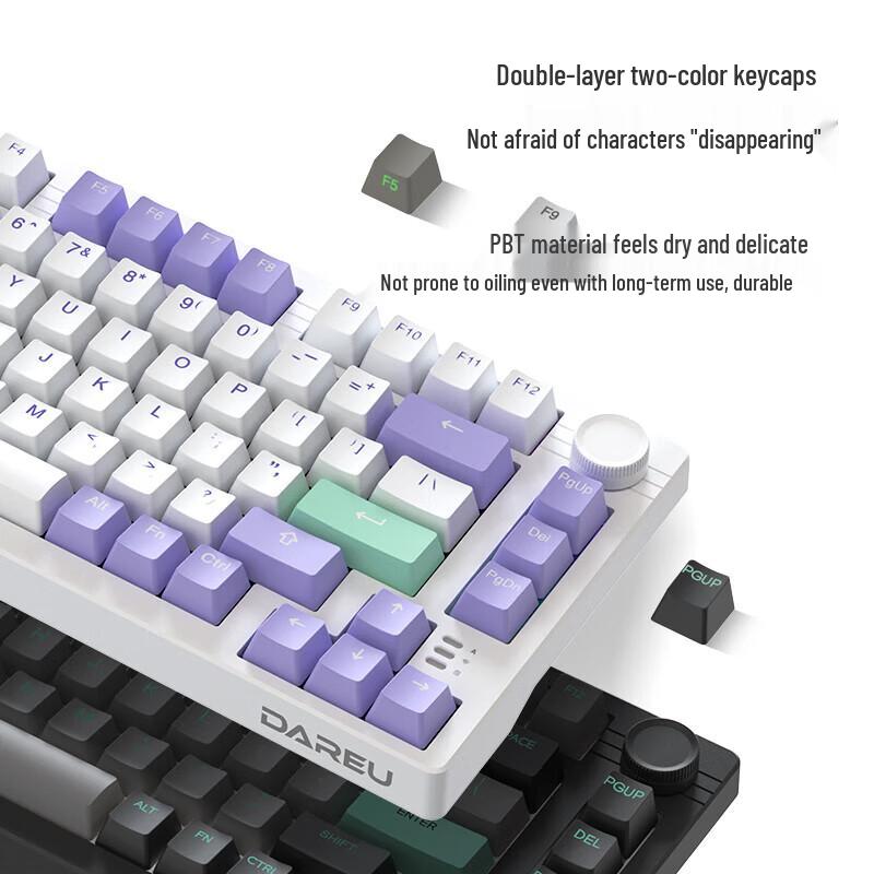 DAREU EK75 Triple-Mode Gasket Mechanical Keyboard