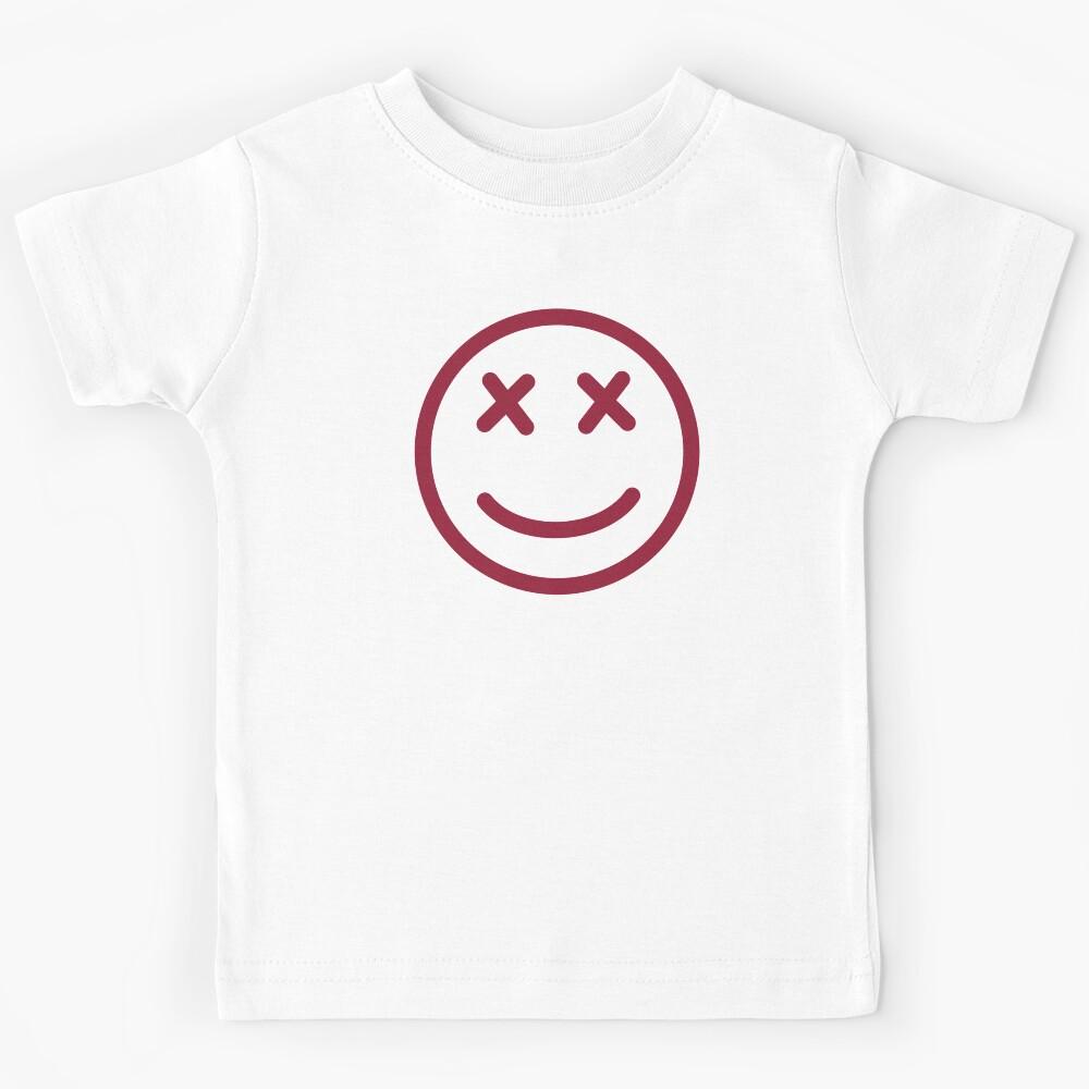 Pink Smiley face Kids T-Shirt 120
