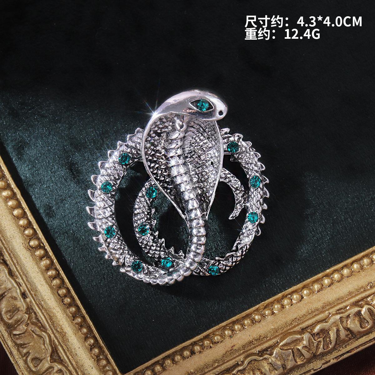 

Винтажная барочная брошь-корсаж с животными для дам, эмалированная ниша, премиум-булавка, аксессуары для костюмов