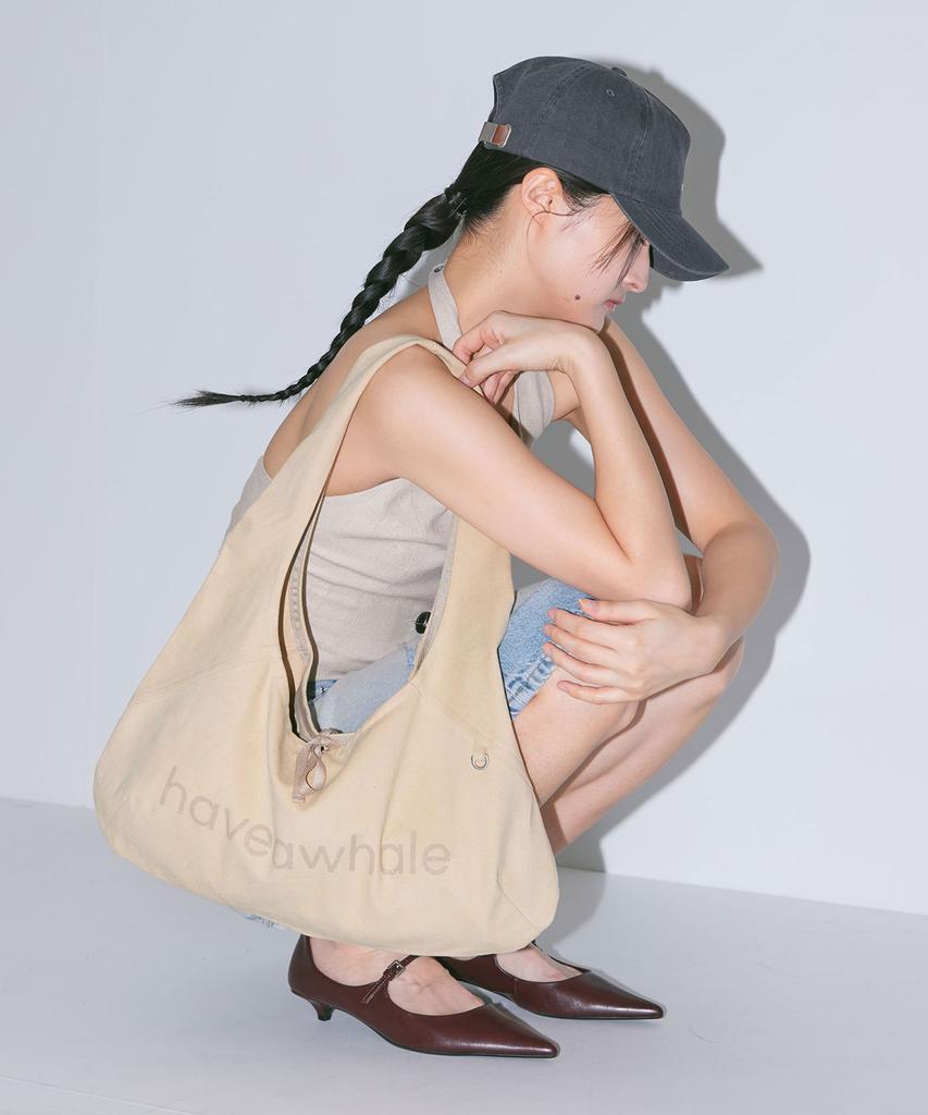 HAVEAWHALE Cotton Baguette Eco Bag (Ye)