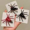 Goth Simulation Spiders Shape Hairpins Hot Girls Punk Duckbill Hair Clip Halloween Ponytail Bangs Hair Clip for Woman