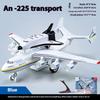 Alloy Plane Model Antonov An-225 Mriya Transport Plane Deicast Metal Model Collection Decorative Gift Boys Desktop Ornaments