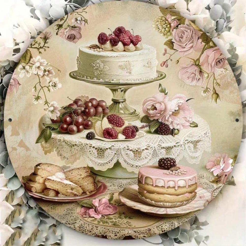 Vintage Metal Tin Sign 8x8 Inch Wall Decor Home Kitchen Cafe