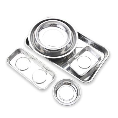 Convenient Magnetic Parts Bowl Plate Store Your Tools & Fasteners with Ease Damage Preventing Bowl Efficient Repair A0KF