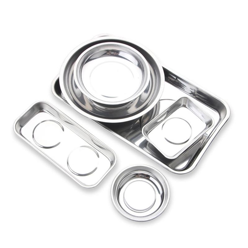 Convenient Magnetic Parts Bowl Plate Store Your Tools & Fasteners with Ease Damage Preventing Bowl Efficient Repair A0KF