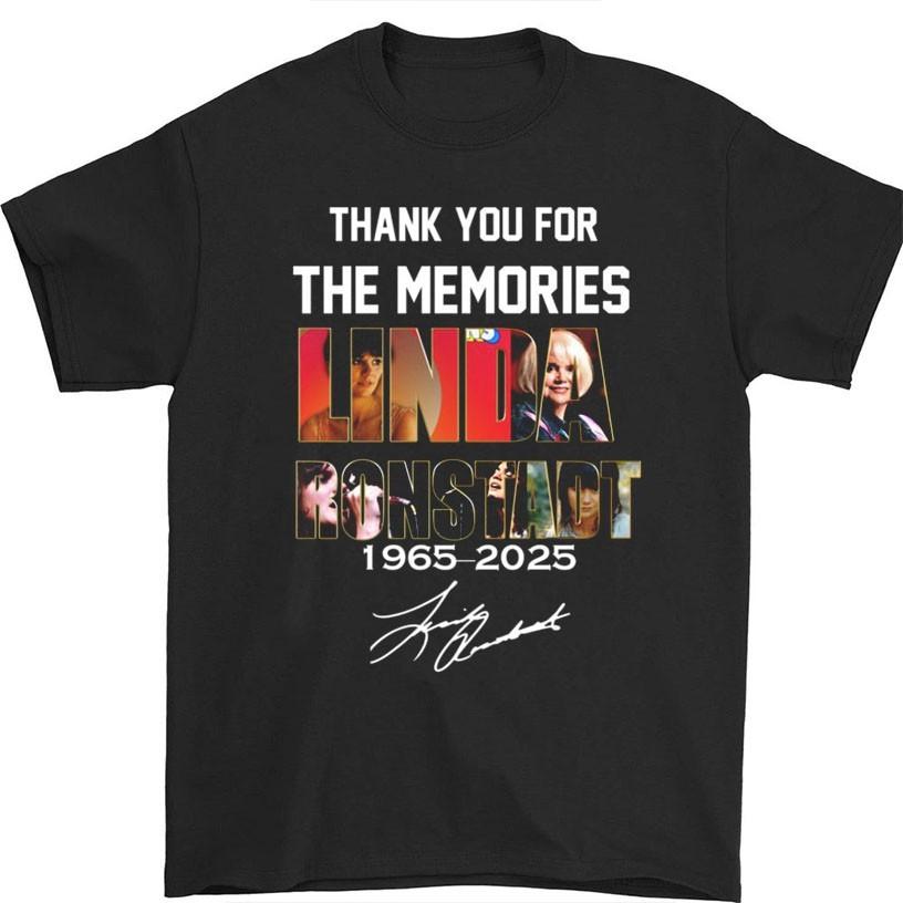 New LINDA RONSTADT 1965-2025 Gift For Fans Unisex S-5XL Shirt UH776 Unisex T-Shirt S