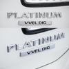 3D Car Styling PLATINUM VVEL DIG for Car Hood Fender Trunk Rear Bonnet Nameplate Decal Emblem Badge Sticker