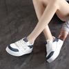 2025 autumn new ins Korean version of the trend of white shoes, female students platform versatile casual sports board shoes MXF02