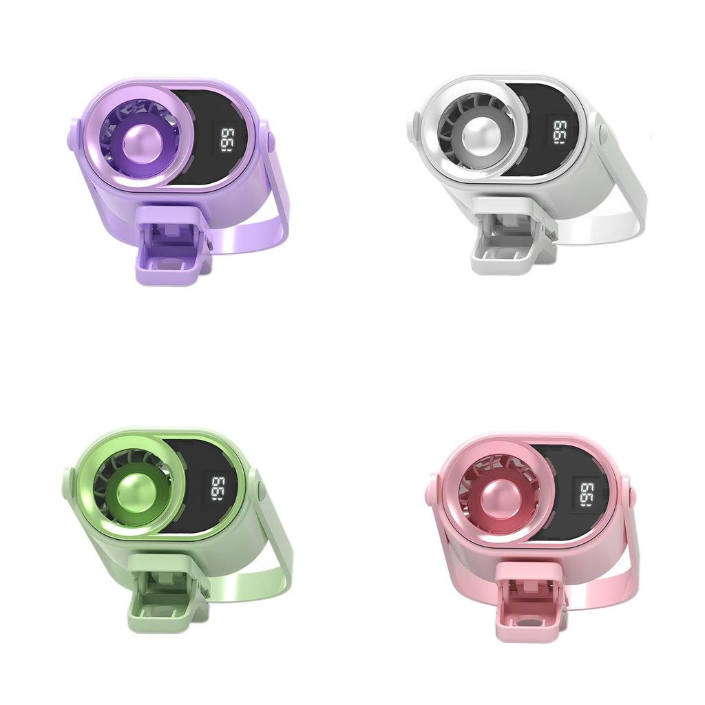 Multifunction Clipon Fan With Rechargeable Battery For Baby Stroller And Cycling Use