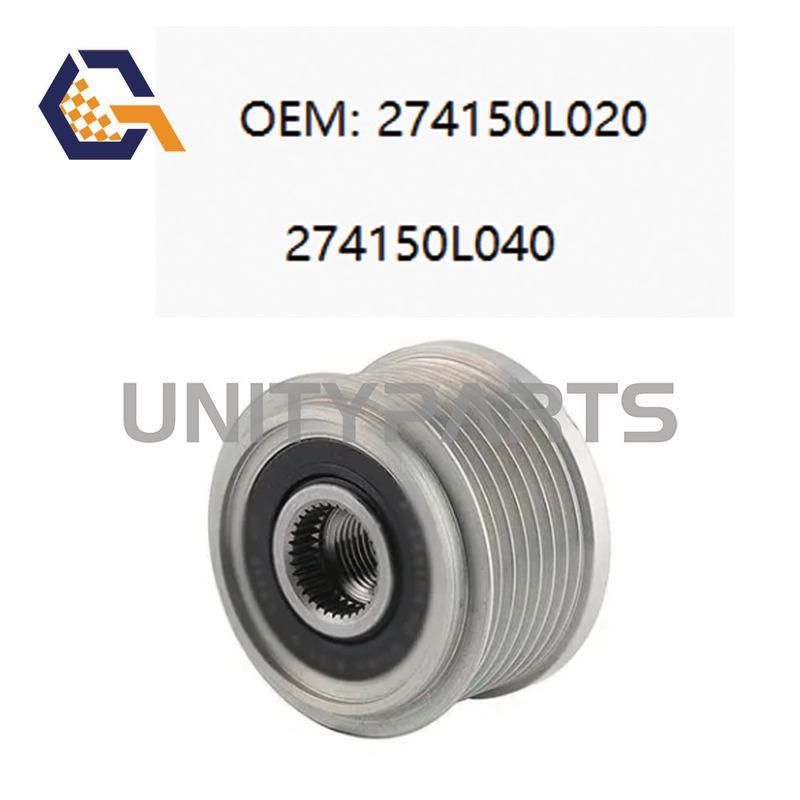 Overrunning Alternator Pulley For TOYOTA FORTUNER KIJANG INNOVA HILUX Pickup 27415-0L040 27415-0L020 274150L020 F-556174.01