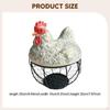 Chicken Egg Basket Container Collecting Fresh Eggs Holder for Pantry Countertop