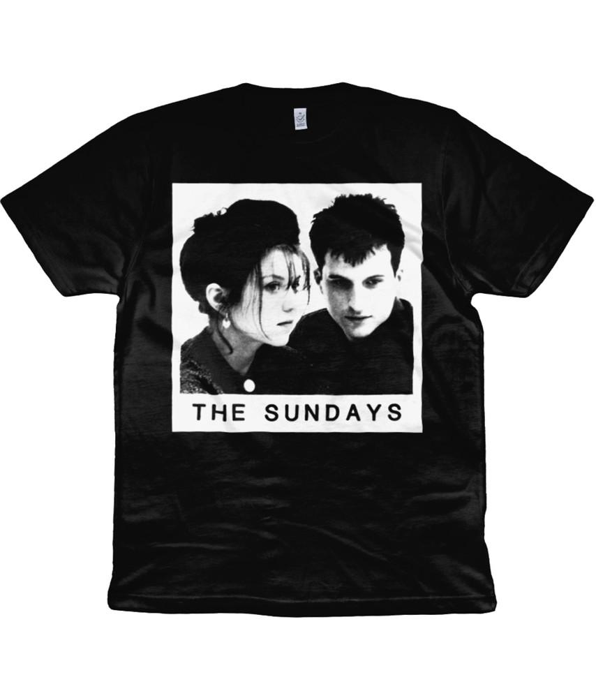 The Sundays - 1990 - Промо Rough Trade - Органическая футболка - Harriet Wheeler - Черная S