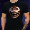 T-Shirt Herren Affengesicht im Cartoon-Stil Motiv Baumwolle Größe S bis 5XL