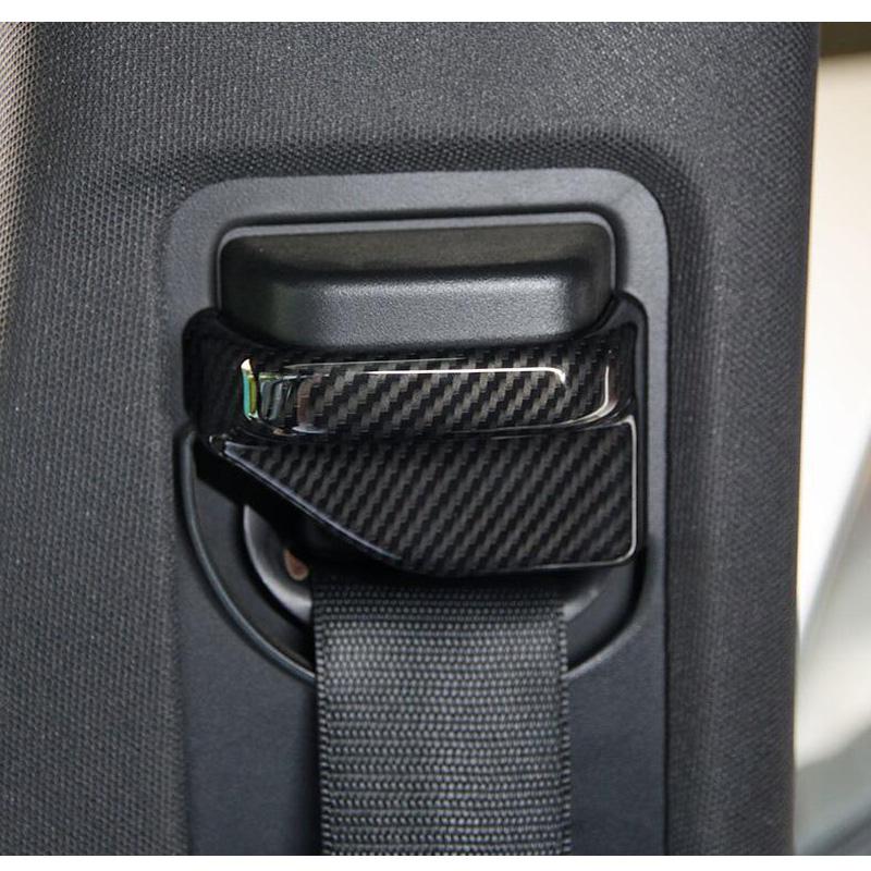 For Mercedes-Benz A B CLA GLA Class W246 W176 13-19 Car Seat Safty Belt Pillar Decorate Cover Trim Car Interior