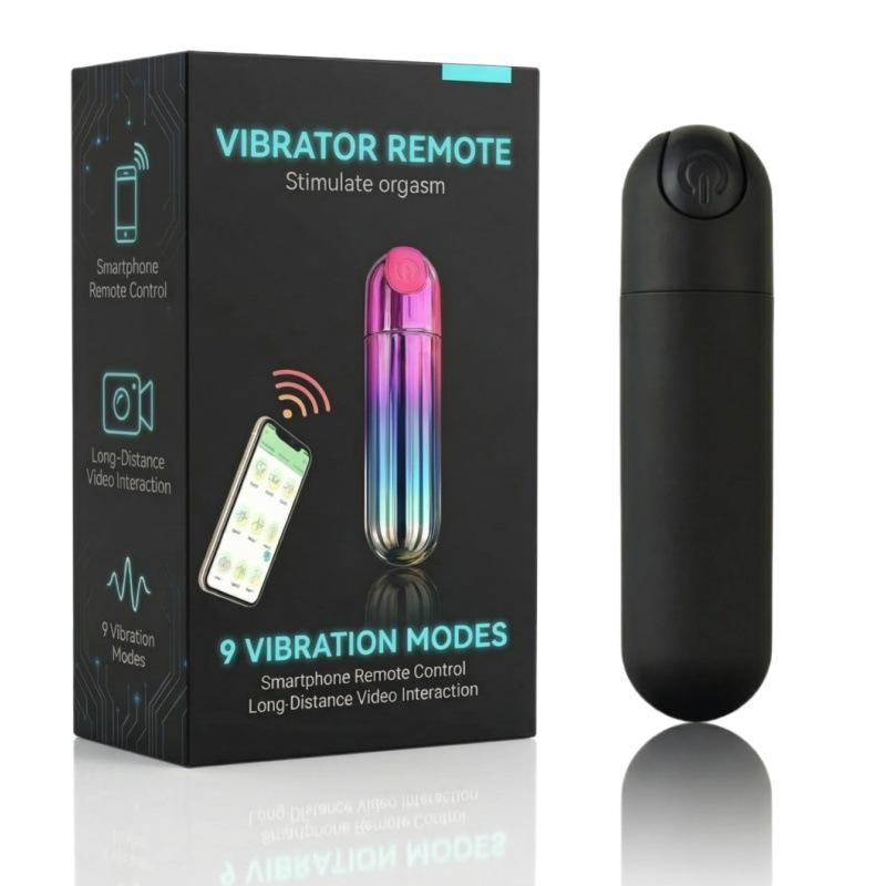 Wireless USB Rechargeable 10-Speed Bullet Vibrator & Anal Massager