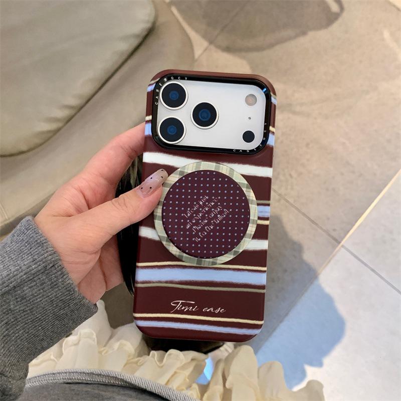 

Magnetic Star Polka Dot Phone Case for iPhone 17/16 Pro Max/15/14 - Women s Edition Apple 15 Pro