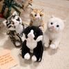 Neue Niedliche Teddybär-Puppe mit Herz Stofftier Weiche Realistische Katzen Plüschtiere Geburtstags-Weihnachtsgeschenk Süßes Spielzeug