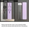 Remote Control Covers for Xiaomi Mi Box S Mibox 4 International Edition Silicone Shockproof Protector Dustproof Case