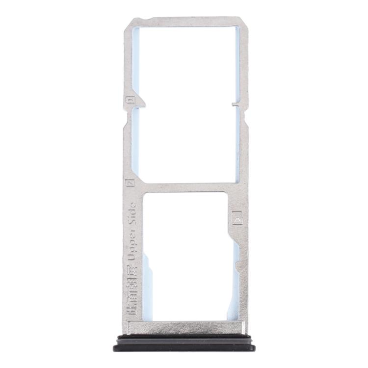 

Для OPPO Reno2 Z/Reno2 F Лоток для SIM-карты + Лоток для SIM-карты + Лоток для карты Micro SD чёрный