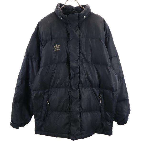 

adidas 80-е Винтаж производства Descente Нейлоновая куртка L-O Серия Black Мужская Б/У