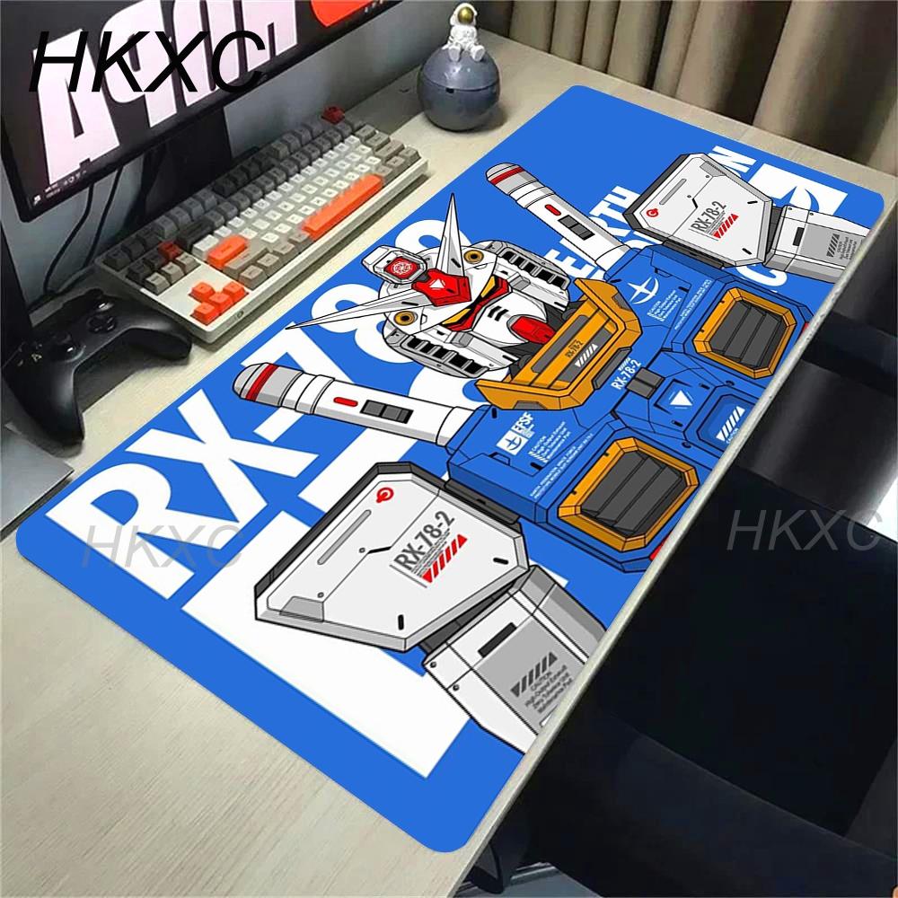 Anime Mouse Pads Gundam Computer Keyboard Mouse Pad Pc Gaming Accessories Table Mats XXL Gamer Carpet Desk Mat E-sports Mousepad