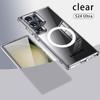 Samsung S25 Ultra Transparent Magnetic Phone Case, A17/S25FE Compatible, Anti-Drop, Skin-Feel Protection