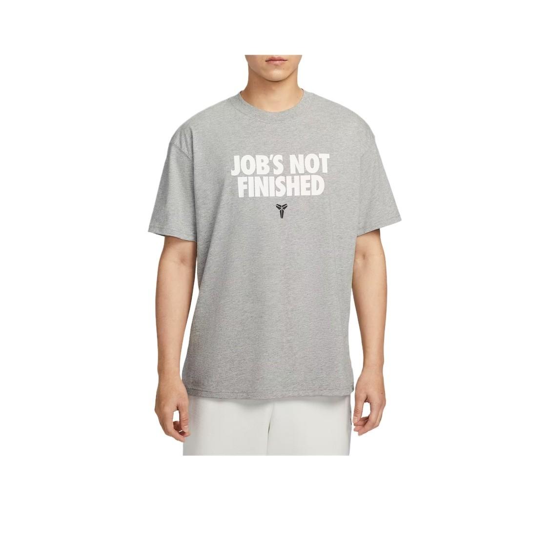 Nike Men s Fashionable Comfortable Versatile Short-Sleeve T-Shirt in Grey XL