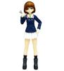 PLATZ Girls Panzer the Movie Leopon Team Figure Set & 1/35