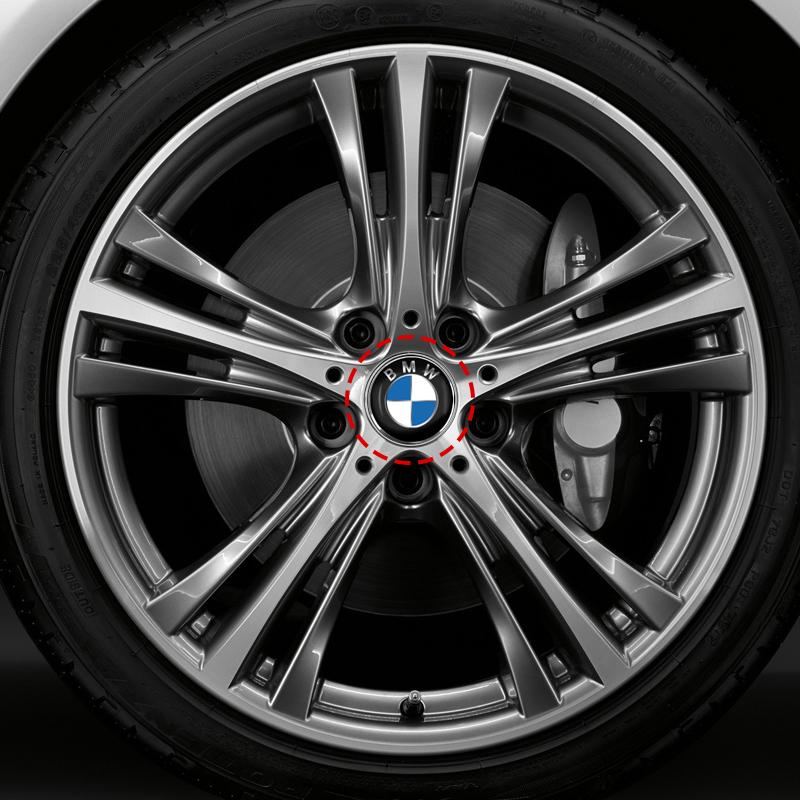 4 stk 60MM Bilhjul Senter Navkapsel Biltilbehør For BMW M Performance E53 E60 E61 E62 E70 E71 E83 E84 E87 X2 X3 X4 X5 X6