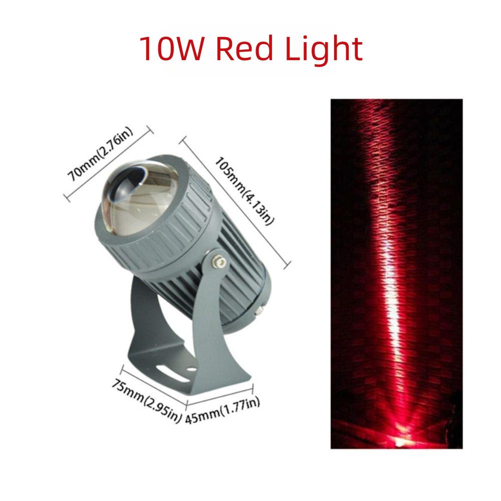 10W LED Outdoor Wall Spotlights Red Green Blue IP67 Waterproof Outdoor LED Garden Wall Spotlights Waterproof IP66