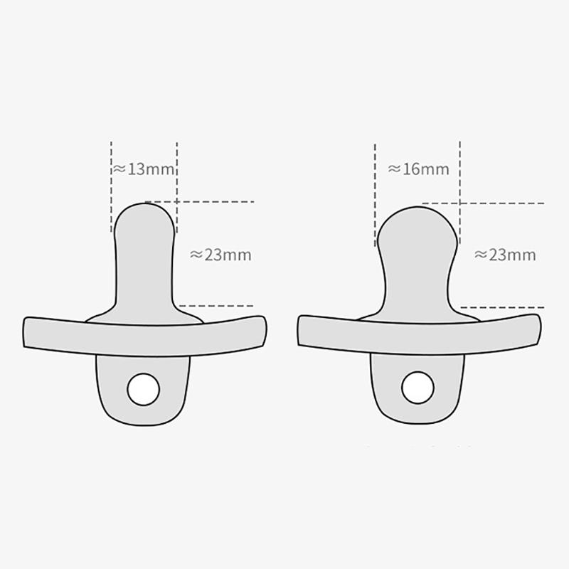 0-24 Months Baby Pacifier Chain Set Liquid Silicone Pacifier Infant Dummy Nipple Newborn Soother for Nweborn Baby