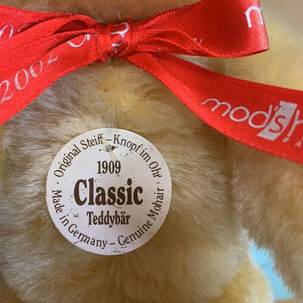 [USED] Steiff Classic Teddy Bear, Not for Sale
