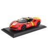 Bburago 1:18 Ferrari SF90 STRADALE ASSETTO FIORANO 50# racing model simulation car model alloy car toy collection