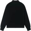Calvin Klein Solid Color Long Sleeve Baseball Collar Sweatshirt Men Sweatshirt Black 81JP239-002