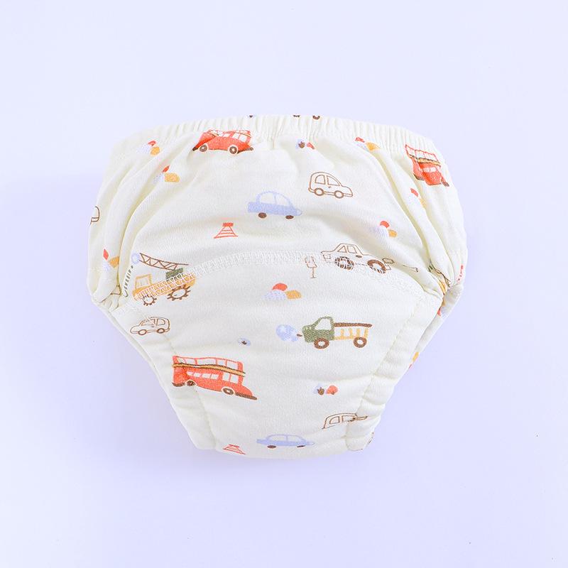 Breathable 6-Layer Cotton Baby Training Pants / Washable Cloth Diapers for Newborns