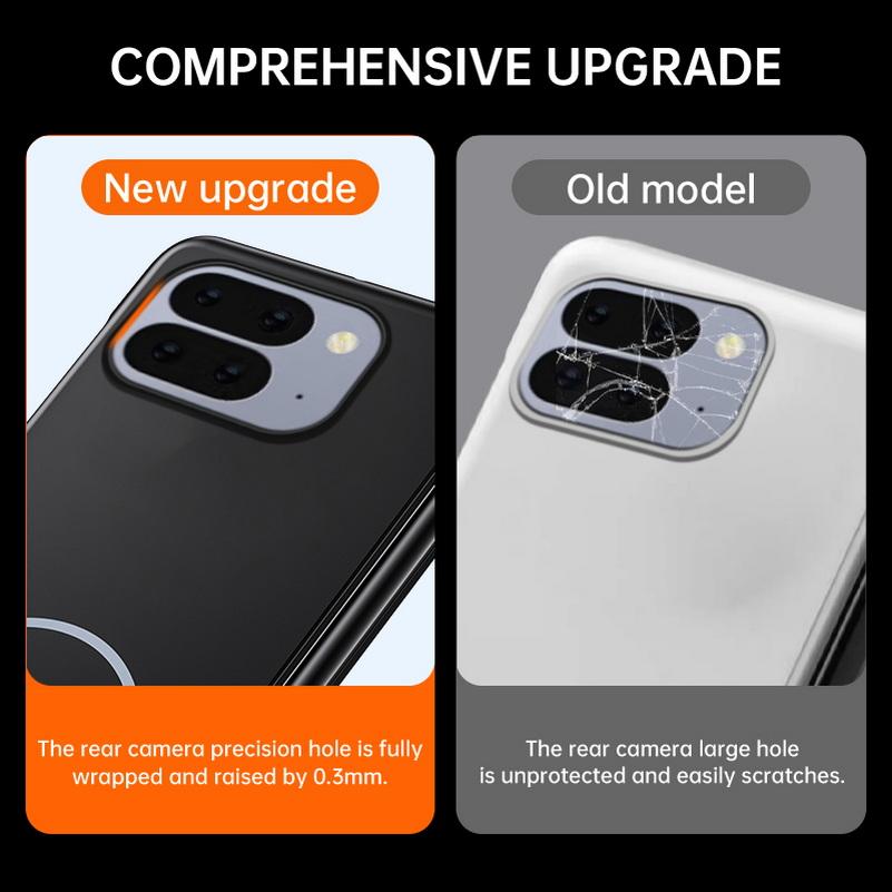 Schlanke Randlose Hautgefühl Dünne Magnetische Ring Hülle Für Google Pixel 10 Pro Fold pixel9 pro fold pixel fold Kamera Schutz Hülle
