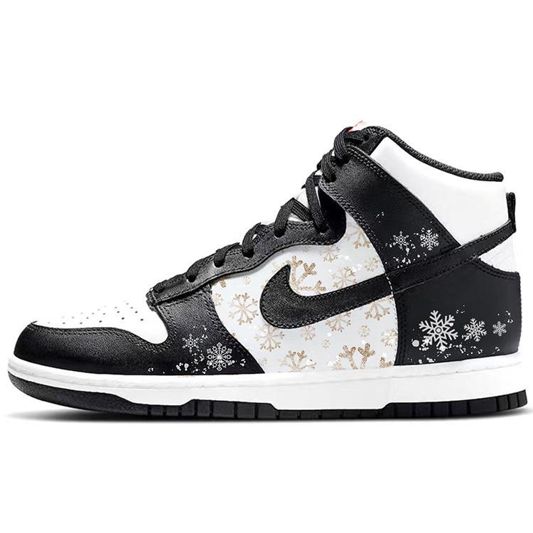 

Nike Dunk High Skateboard Shoes Women s High top White/Black DD1869-103(Team10-) 39