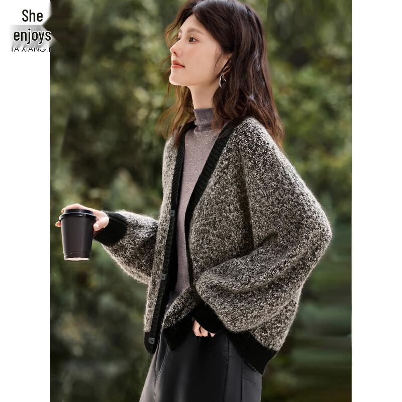 Women's Autumn/Winter V-Neck Knit Cardigan