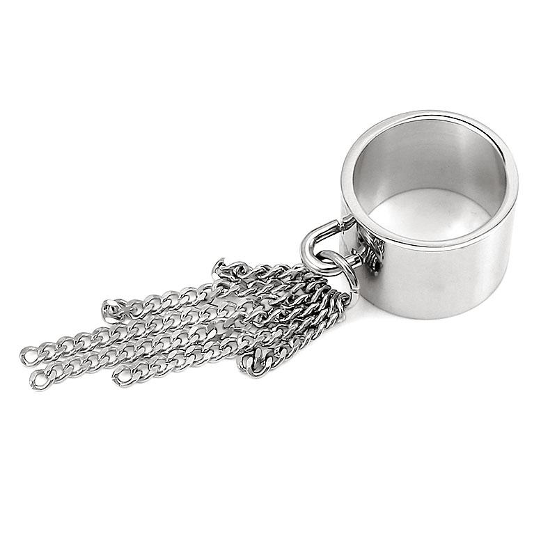 Anelli Charm Catena Cubana Striscia Carini per Donne Anelli Gioielli Amicizia Personalità Personalizzati Punk Knuckle Anelli Midi Festa Nuziale