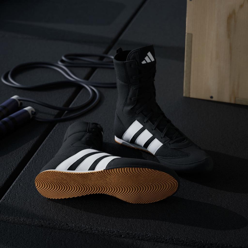 Adidas Box Hog Fabric High top Training Shoes Unisex