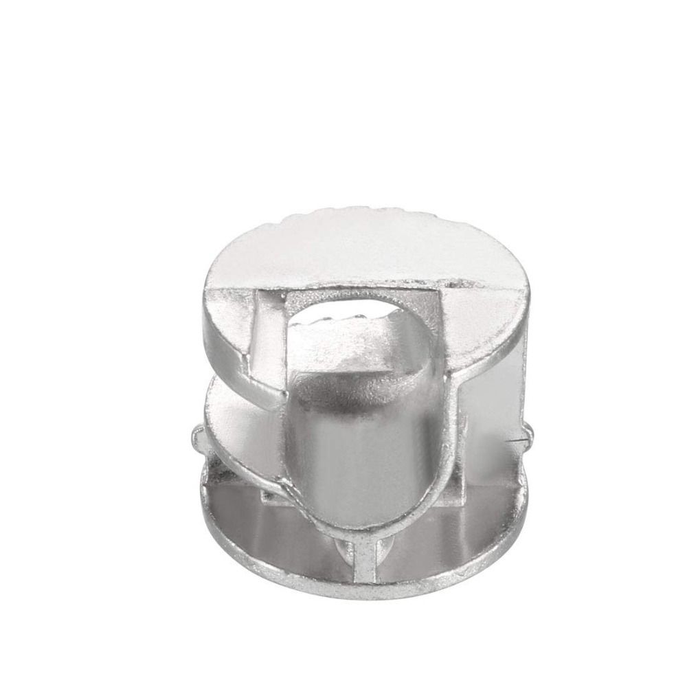 20PCS Durable 14.6*11.5 mm Cam Lock Nut Zinc Sliver Connectors Fittings Thread Assortment Kit Furniture