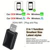 2-in-1 Wired to Wireless CarPlay & Android Auto Adapter